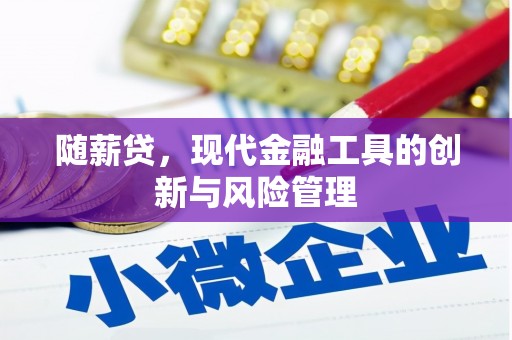 莺歌随薪贷，现代金融工具的创新与风险管理