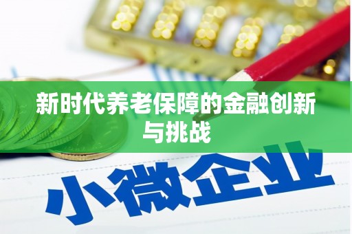 莺歌新时代养老保障的金融创新与挑战