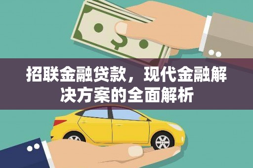 莺歌招联金融贷款，现代金融解决方案的全面解析
