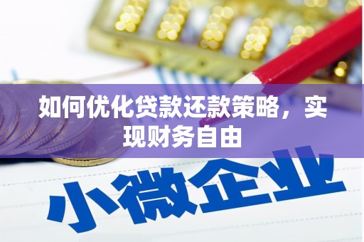 莺歌如何优化贷款还款策略，实现财务自由