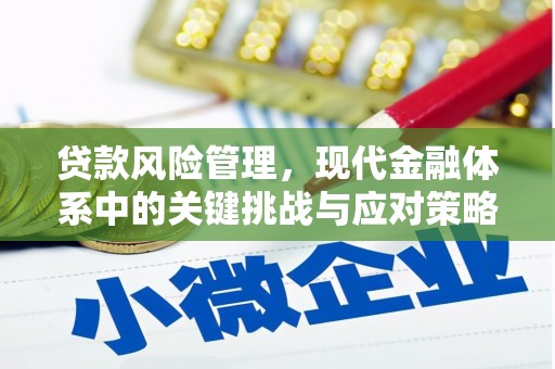 莺歌贷款风险管理，现代金融体系中的关键挑战与应对策略