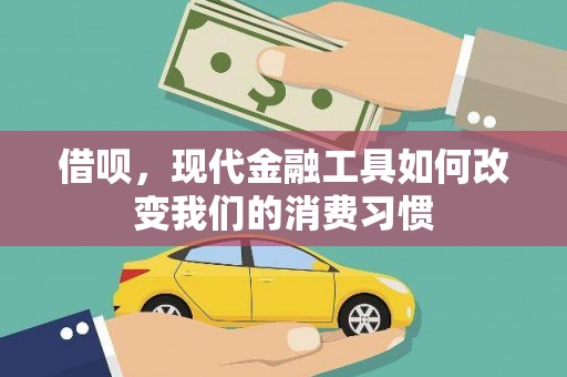 莺歌借呗，现代金融工具如何改变我们的消费习惯