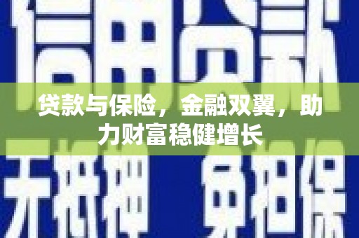 莺歌贷款与保险，金融双翼，助力财富稳健增长