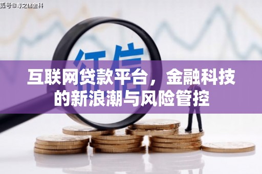 莺歌互联网贷款平台，金融科技的新浪潮与风险管控