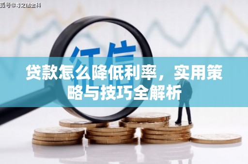 莺歌贷款怎么降低利率，实用策略与技巧全解析