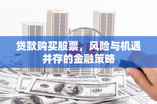 莺歌贷款购买股票，风险与机遇并存的金融策略