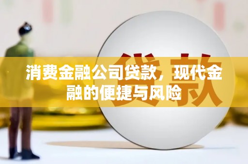 莺歌消费金融公司贷款，现代金融的便捷与风险