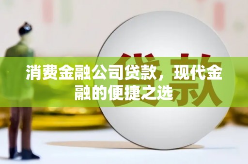 莺歌消费金融公司贷款，现代金融的便捷之选