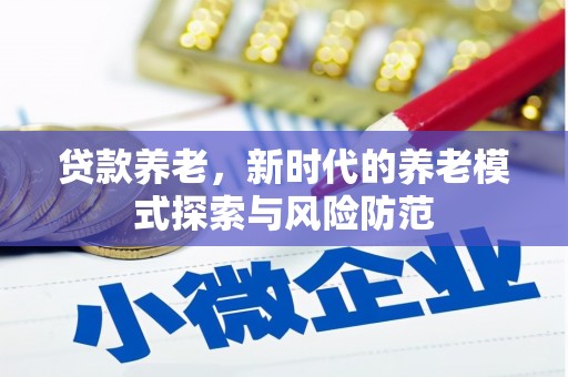 莺歌贷款养老，新时代的养老模式探索与风险防范