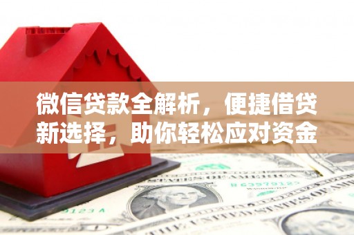 莺歌微信贷款全解析，便捷借贷新选择，助你轻松应对资金需求